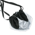 SiaLinda: Pompadour Tasche Argenta weiss-silber  / schwarz, Satin